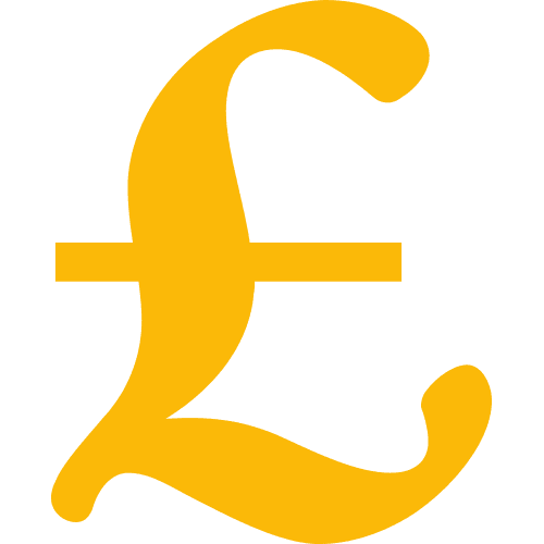 GBP Currency Icon - Roominos Banking Details