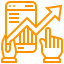 Personalized Trading Analysis - Colored Stock Market Icon